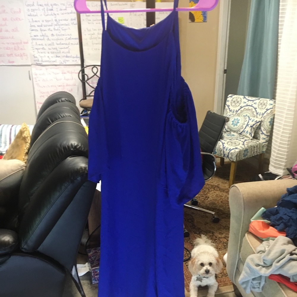 Blue summer dress